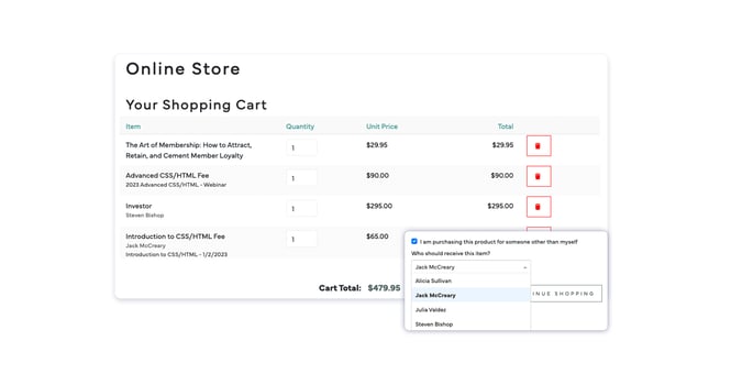 Universal Shopping Cart: Purchase Multiple Products at Once