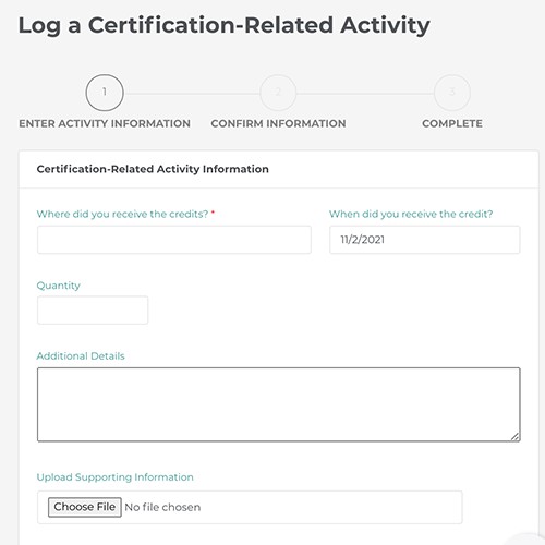 Activity-log