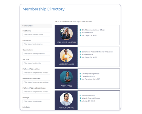 Membership Directory