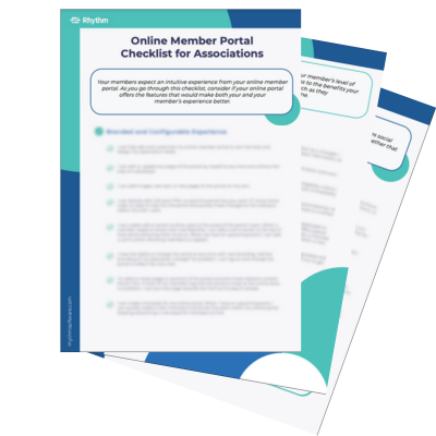 Online Member Portal - Landing Page
