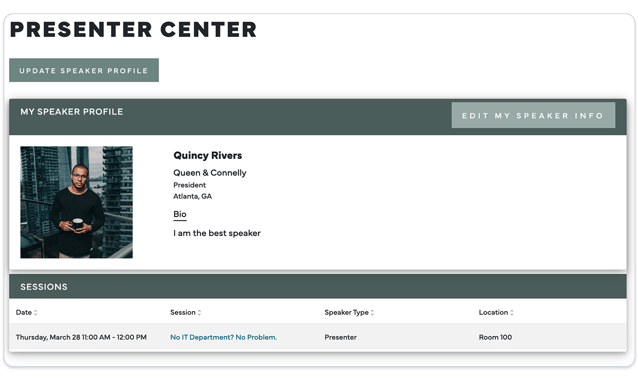 PresenterCenter