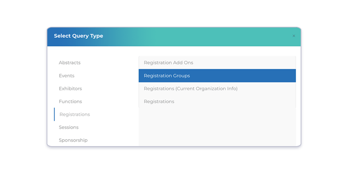 Query group reg