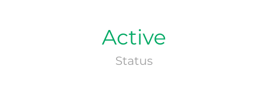 Member status is active