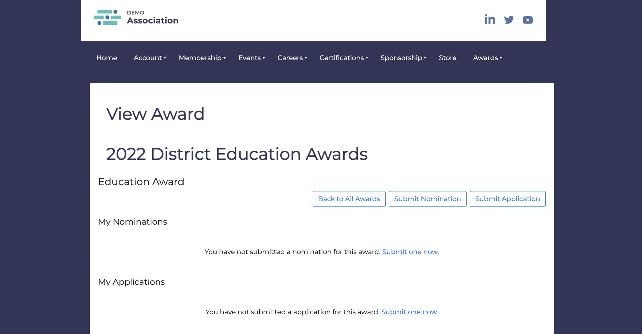 Manage Nominations in One Place