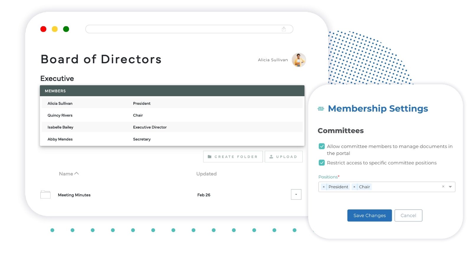 Stylized Screenshot - Committee Documents