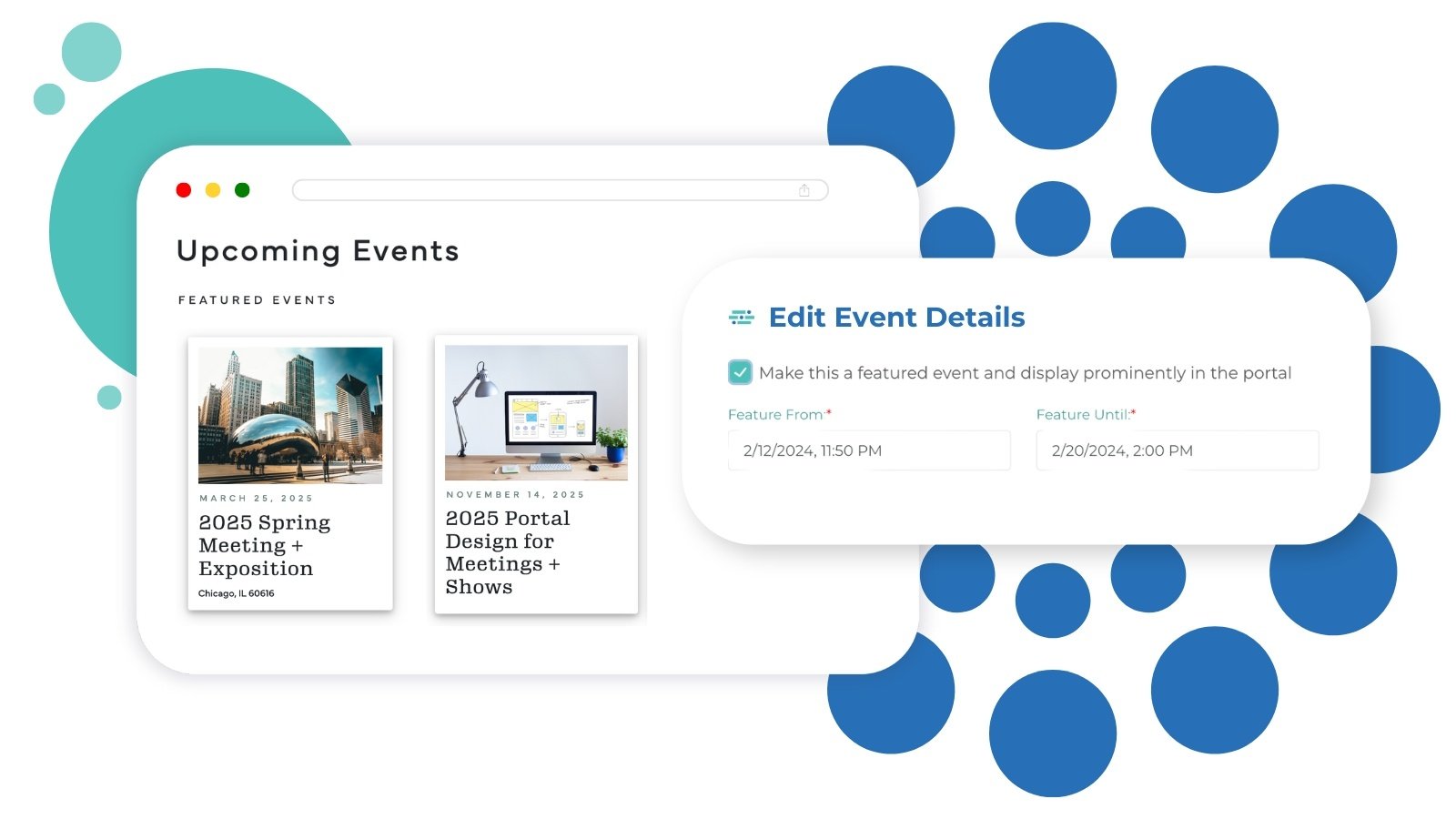Stylized Screenshot - Featured Events