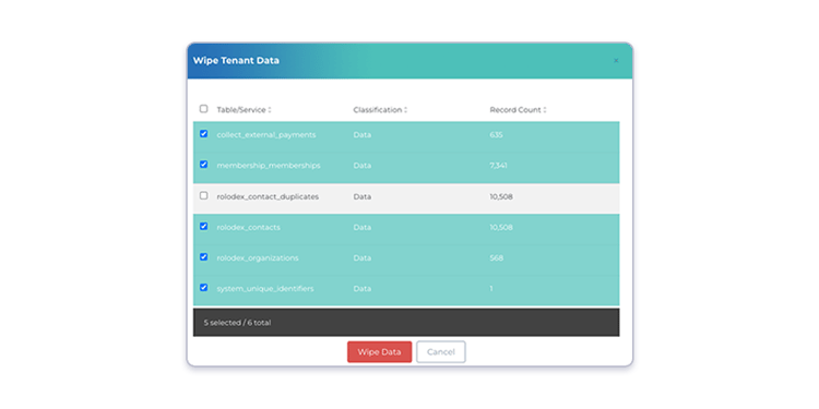 Wipe Tenant Data-1