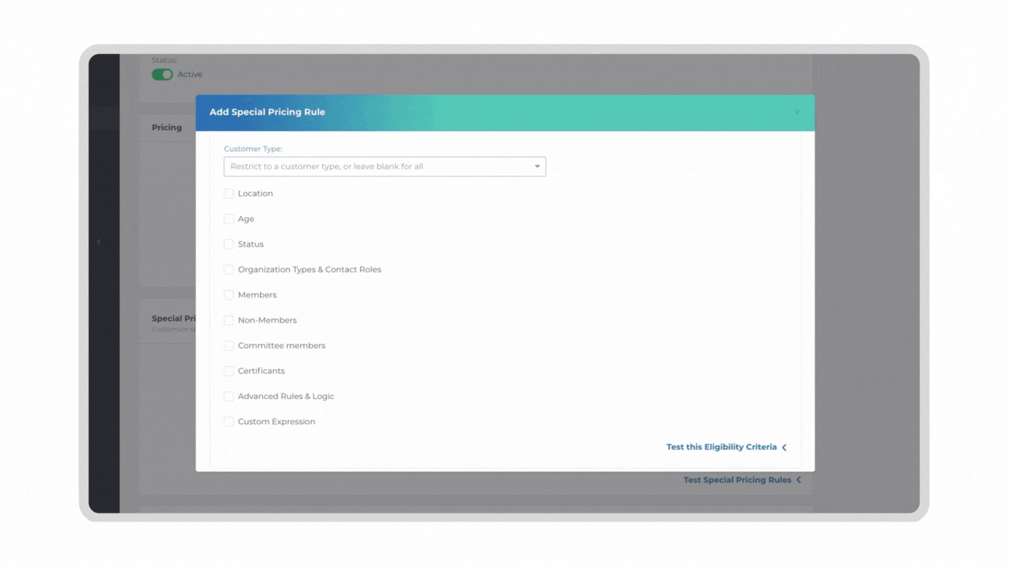 Use an Individual’s Organization Membership in Advanced Rules 